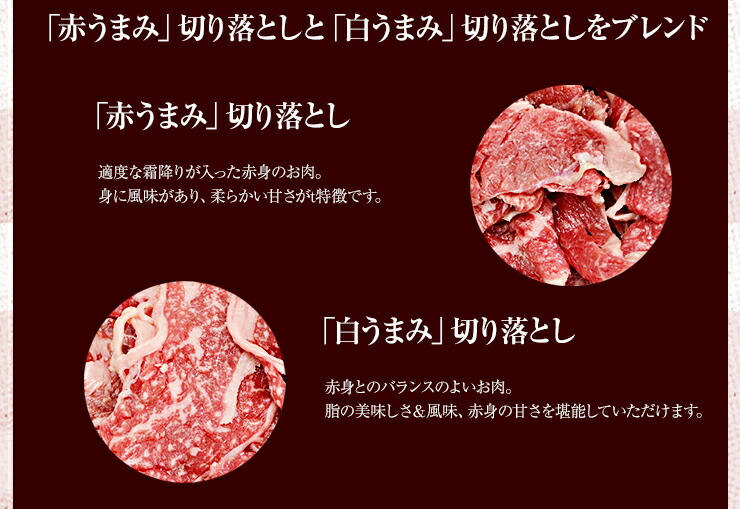 独自の「和牛切り落とし」商品